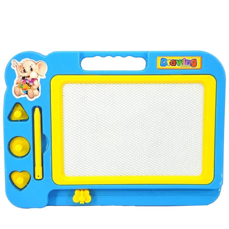 Kids Magnetic Drawing Board - black white Doodle Pad & Educational Art Toy, Best Gift for Children (Graffiti Set)