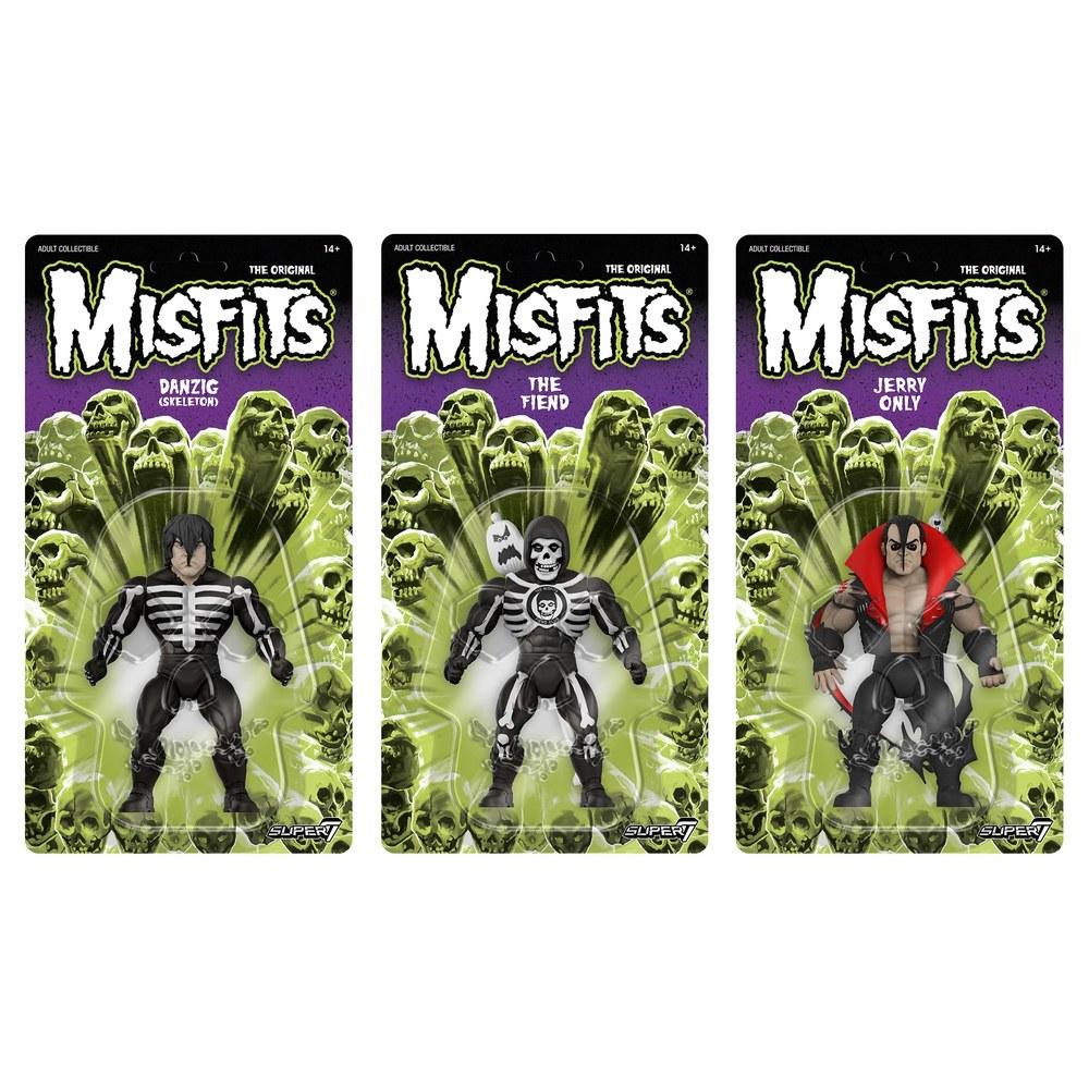 Super7 Misfits Vintage Danzig Skeleton Action Figure 5.5-inch Classic Music Collection Retro Toy