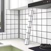 Grid Geometry Wallpaper Sticker 40cm Room Decoration Waterproof and Oil Resistant Decorative Walls Paper PVC Anti Fouling Home