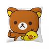 Rilakkuma Sakura Pillow Case Cushion Covers Fashion Zipper Decor Pillowcase for Home