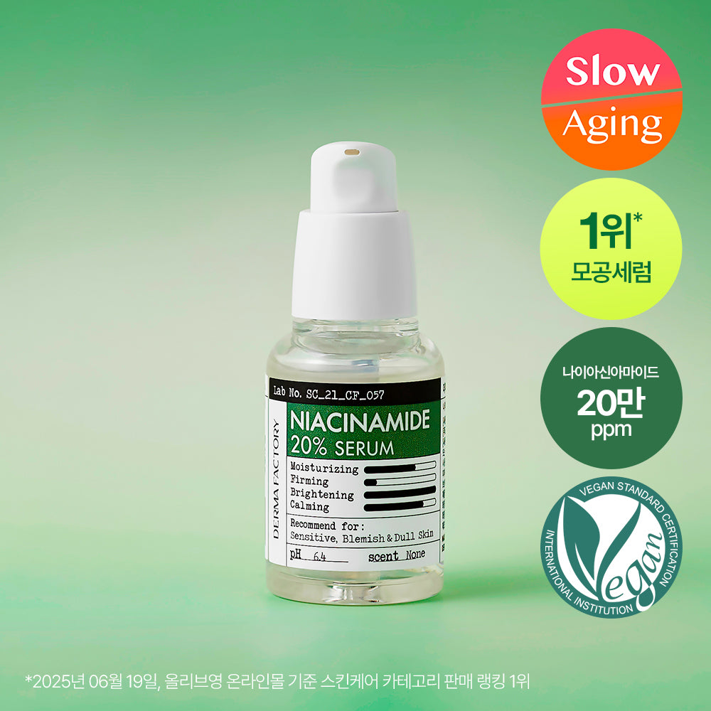 Derma Factory Niacinamide 20% Serum 30ml