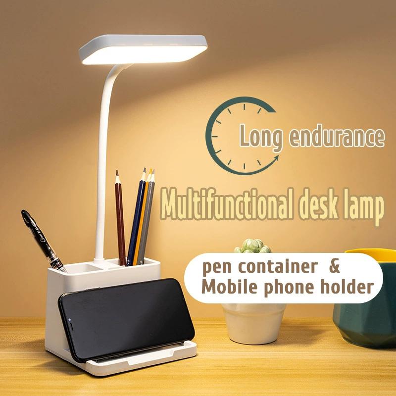 Usb Learning Dormitory Bedroom Bedside Reading Night Light Led Desk Lamp Eye Protection Desk College Student Nightlights