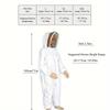 [Multiple Sizes Beekeeper Protector Suit] Glorious Future Thickened Beekeeping Suit, Full Body Bee Protector Coverall with Hood