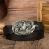 Zinc Alloy Smooth Embossed Retro Cowboy Horse Belt Buckle for Men