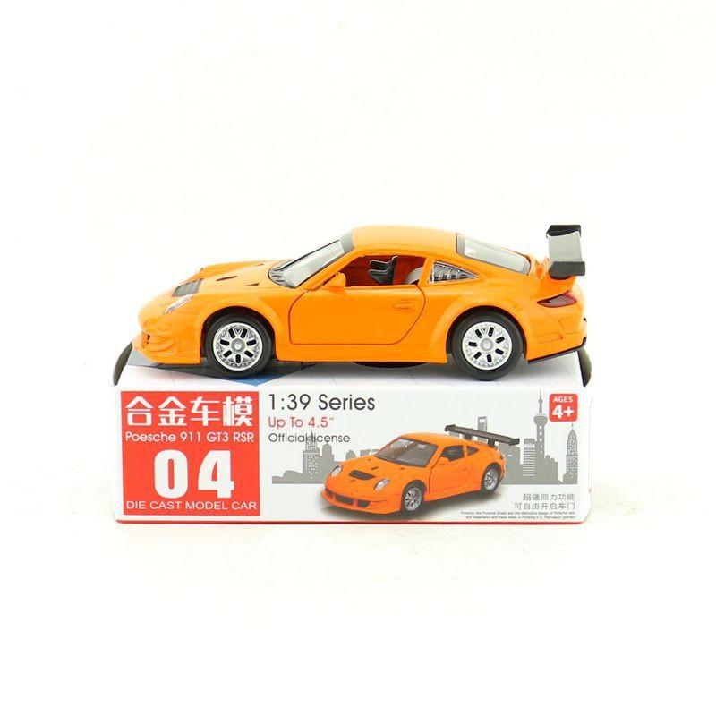 

Simulation Alloy Porsche Traffic Jam Model Toy For Collection And Display оранжевый