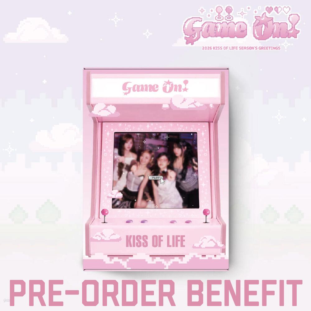 Pre-order KISS OF LIFE 2026 Season's Greetings Game On! & POB