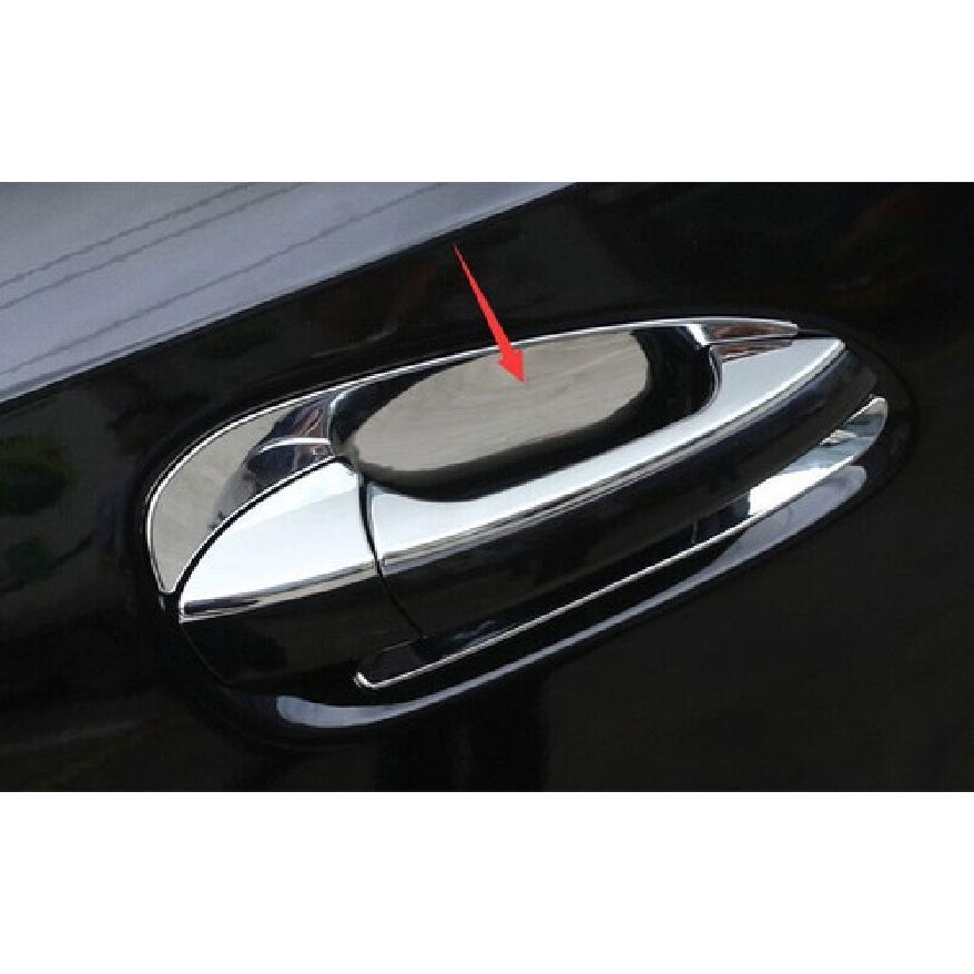 Chrome Outside Door Bowl Cup Cover Trim 4pcs Fit For Mercedes-Benz GLK 2009-2015