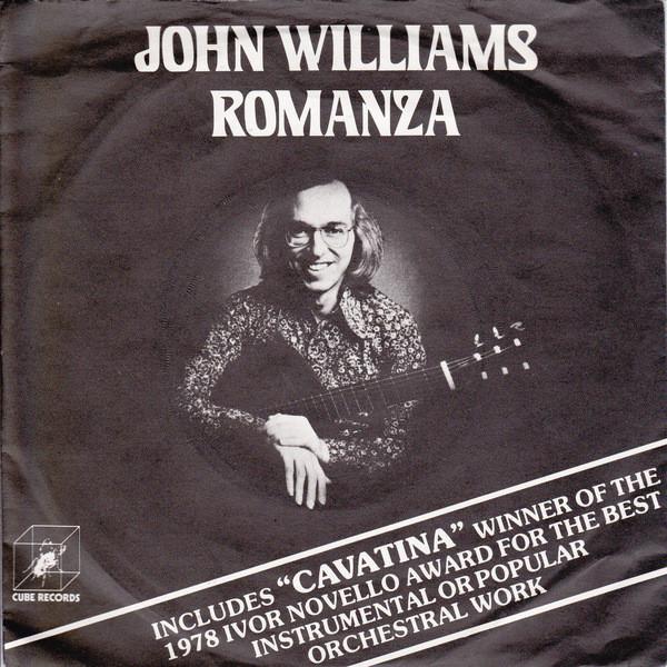 

7inch Record JOHN WILLIAMS - Romanza BUG80 Cube Records 1978 UK Classical Used