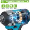 ONEGREEN Brushless 1000N.M Electric Impact Wrench 1/2" Cordless Drill Screwdriver Car Repair Power Tool For Makita Battery Pin
