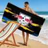 RB Leipzig Print Beach Towel, Large Soft Quick Dry Towel for Beach Camping Swimming