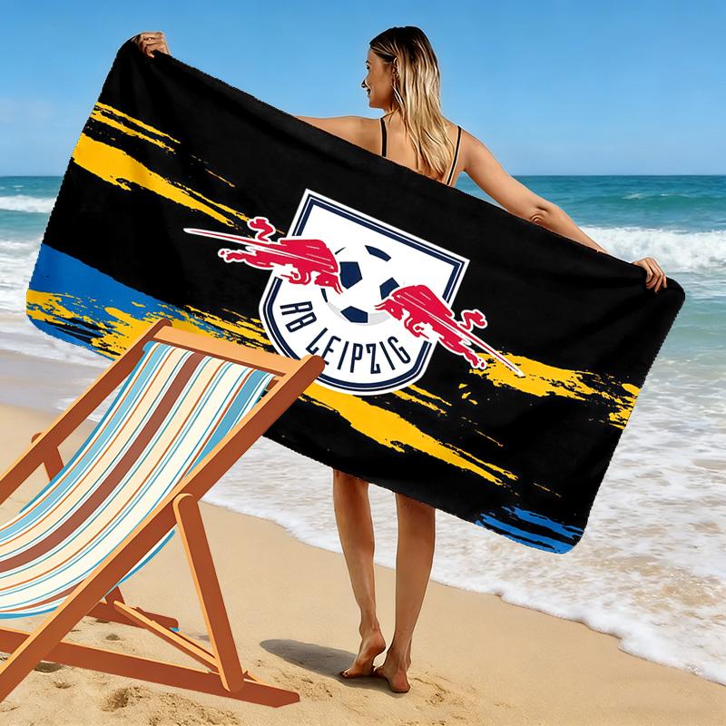RB Leipzig Print Beach Towel, Large Soft Quick Dry Towel for Beach Camping Swimming