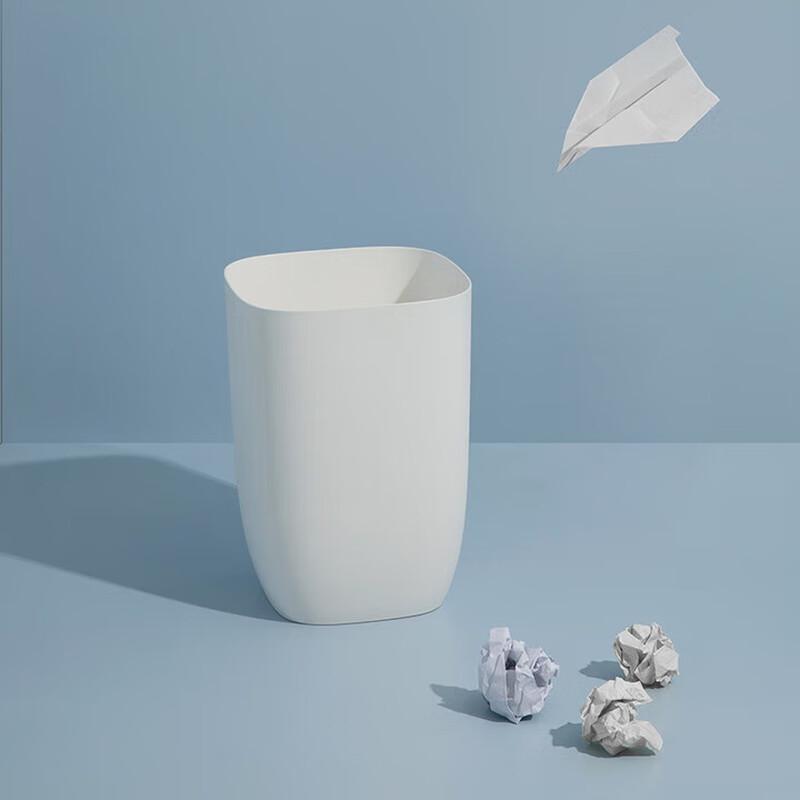 Shupian Simple Single-Layer Plastic Trash Can