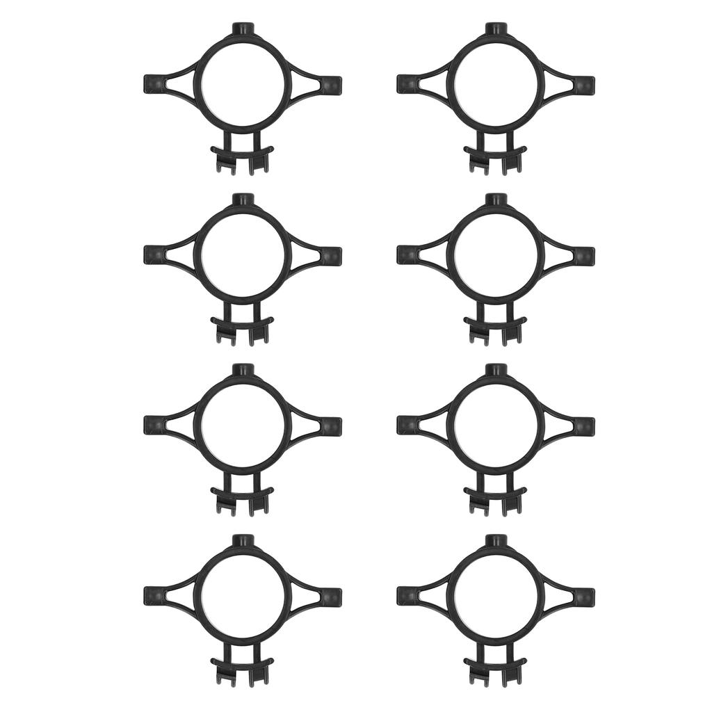 50pcs Electric Fence Insulators Pulse Electric Fence Terminal Rod Insulators with 3.2cm Hole for Farm