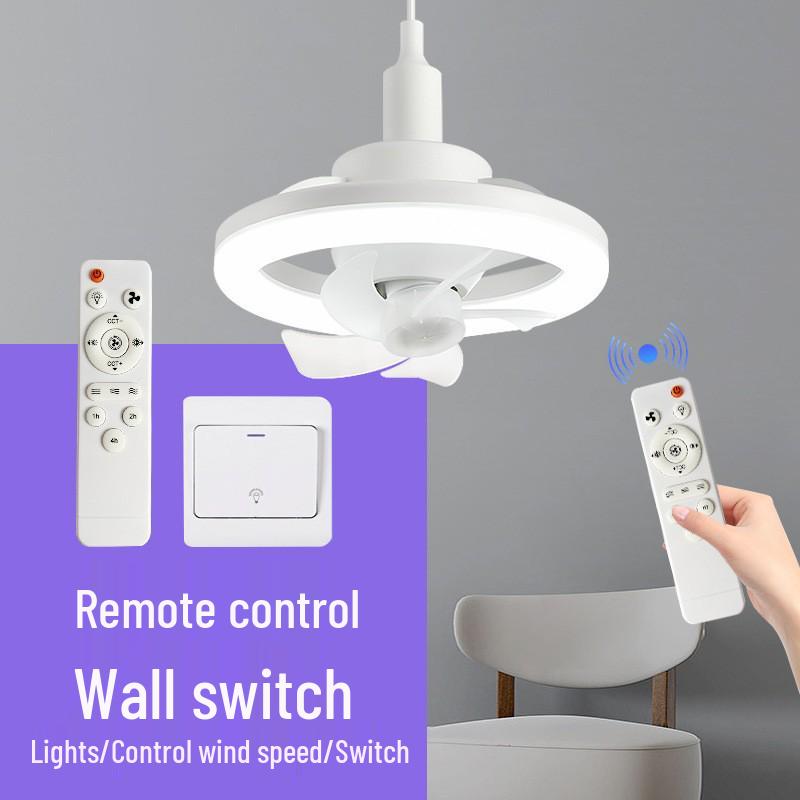 360° Oscillating Aroma Diffuser Ceiling Fan Light: Minimalist, Ultra-Quiet for Hall, Restaurant, Bedroom
