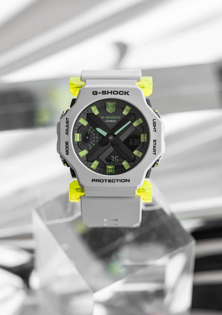 Se Web Limited Virtual mix-serie Grå [Casio] G-Shock [] GA-2300MW-8AJF Herre