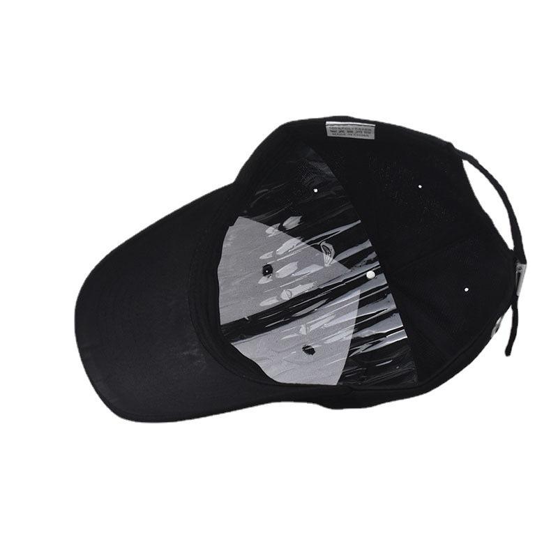Neue Baseballkappe mit glattem Schirm, Unisex-Sonnenschutz, staubdichte Baseballkappe, modische, verstellbare Kappen, Hüte für Männer und Frauen