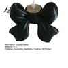 Modern PLA Bow Ornament 3D Printed Candle Holder Decorative Candlestick Stand for Scented Candles Delicate Gift Holiday & LED Tealights Elegant
