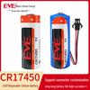 EVE Lithium CR17450 3V Battery for Water/Electric Meters, Flowmeters, RAM, PLC