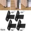UK Barn Door Floor Guide, Door Bottom Guide, Wall Stay Roller Guides For Sliding
