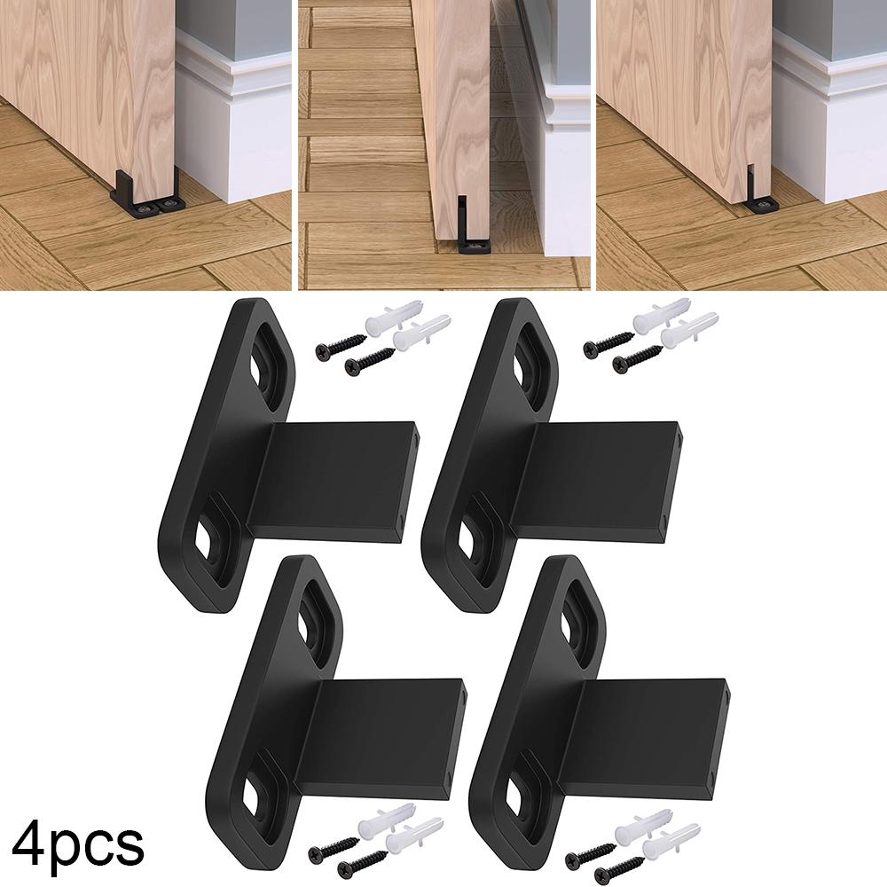UK Barn Door Floor Guide, Door Bottom Guide, Wall Stay Roller Guides For Sliding