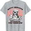 Kitty Biscuits Bakery T-Shirt, Funny Cat Lovers Baking Tee, Unisex Shirt