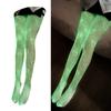 Luminous Glowing Jumpsuit Socks Stockings Fishnet Tights High Waist Fishnet Leggings Thigh Highs Stocking for Women Girl