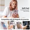 Applicable iPhone17 promax magnetic mobile phone case with lanyard hole anti-drop 16E Apple 15 matte protective case