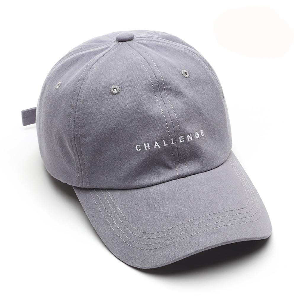 Fashion Casual Men Outdoor Korean Boys CHALLENGE Hat Women Baseball Cap Visors Cap