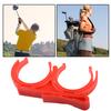 Supporto per palline da golf con clip girevole, artiglio, presa sicura, professionale, pieghevole, portatile, per 2 palline da golf, accessori da golf, regalo per golfisti
