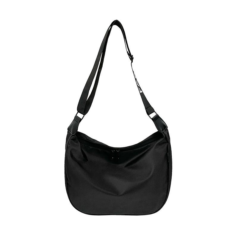 Nylon Tote Bag With Seams For Casual Daily Use Women Men Large Capacity