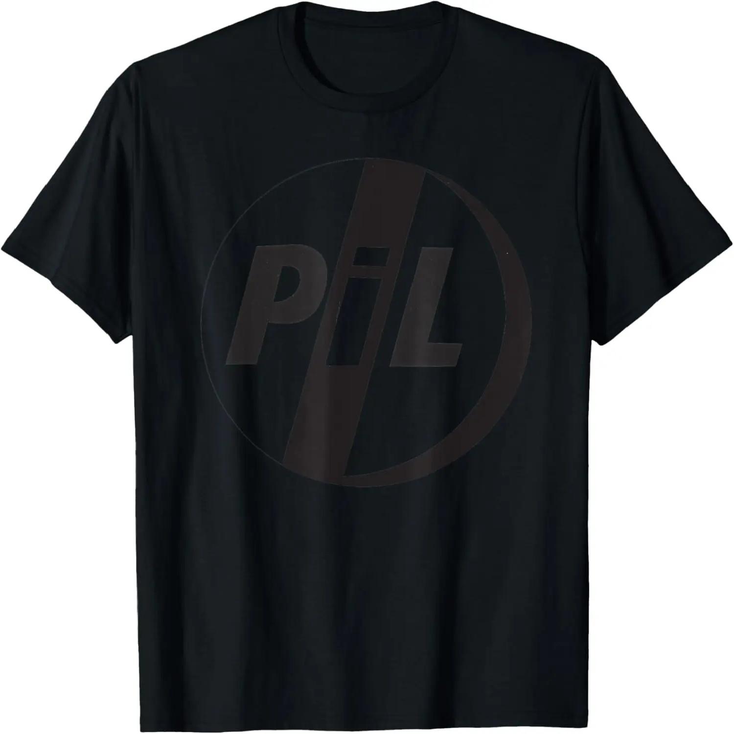 PiL Official Public Image Ltd Black Logo T-Shirt S чёрный