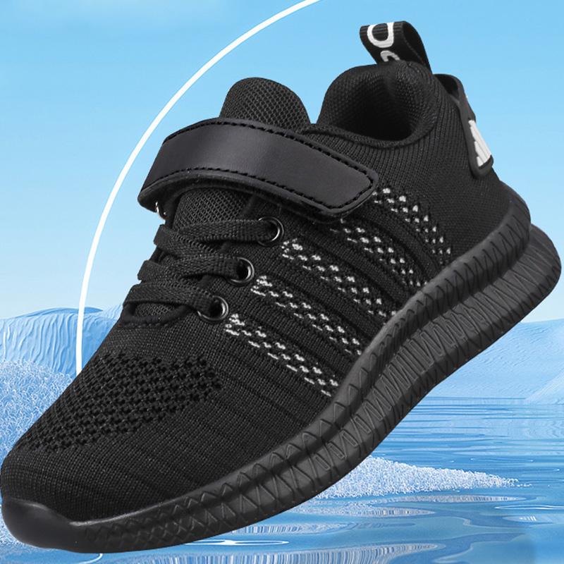 

Осень Мальчики Спортивная обувь Мальчики Обувь Ученики начальной школы Сетка Летающие тканые путешествия Большие дети Дети Кроссовки