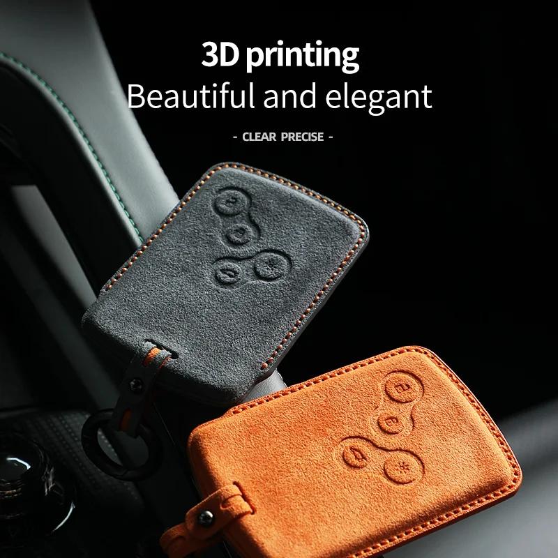 Car Key Case For Renault Duster Captur Clio Logan Megane Koleos Scenic Nema Fluence Zoe Cover Shell Protector Accessories