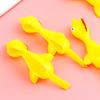 10/20/30PC Mini Yellow Sticky Finger Catapult Chicken Shooting Toy Boys Girls Gifts Children's Day Birthday Party Gifts Pinata Filling