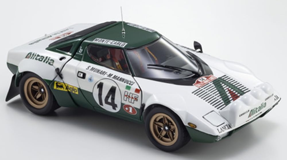 Kyosho Original Lancia Stratos HF Monte Carlo Winner 1975 Finished Model KS08130E 1/18 #14
