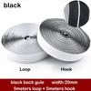 Reusable Self-Adhesive Double-sided Adhesive Fastening Tape Hook and Loop  Home Office