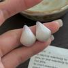925 Sterling Silver Earrings For Women Trendy Geometric Waterdrop Shape Earring Jewelry Prevent Allergy Party Gift Accessories