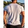 Men's Nosferatu Monster Graphic Print T-Shirt - Casual Short Sleeve Round Neck Tee, Machine Washable Summer Top for Casual Attire, Black & White