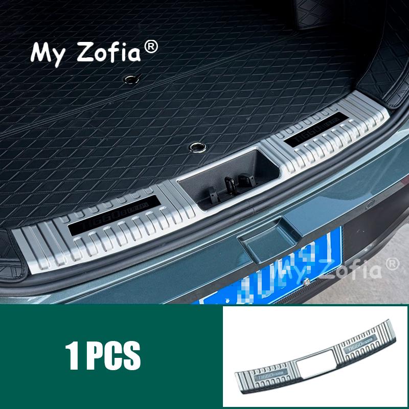For Chery Tiggo 8 Pro 2025 2026 Car Stainless Trunk Cover Tailgate Guard Rear Bumper Scuff Sill Plate Pedal Stickers Accessories