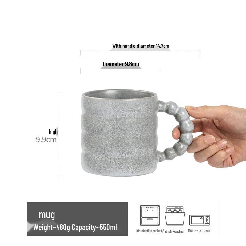 Shangqi Ningshu Minimalist Glass Mug Set