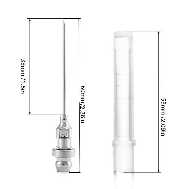 NEW 1/3/5/10Pc Grease Needles Mini Bearing Grease Needle Nozzle Portable Removable Needle Air Nozzle Grease Tool For Ball Joints