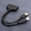 Кабель USB 3.0 - SATA Конвертер для жесткого диска Высокоскоростная передача Адаптер последовательного порта