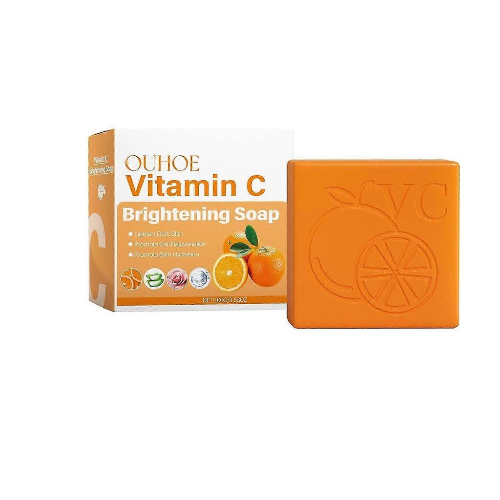Sapone Detergente Corpo alla Vitamina C - Idratante Profondo, Illuminante e Anti-Età per una Pelle Radiosa e Giovane - 100g