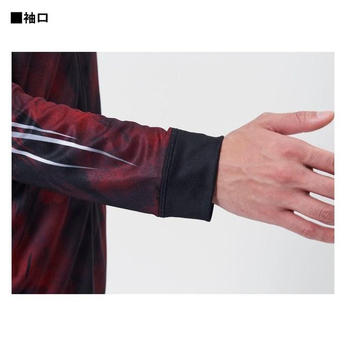 [Daiwa] Expert Light Zip Shirt DE-7725 Red M