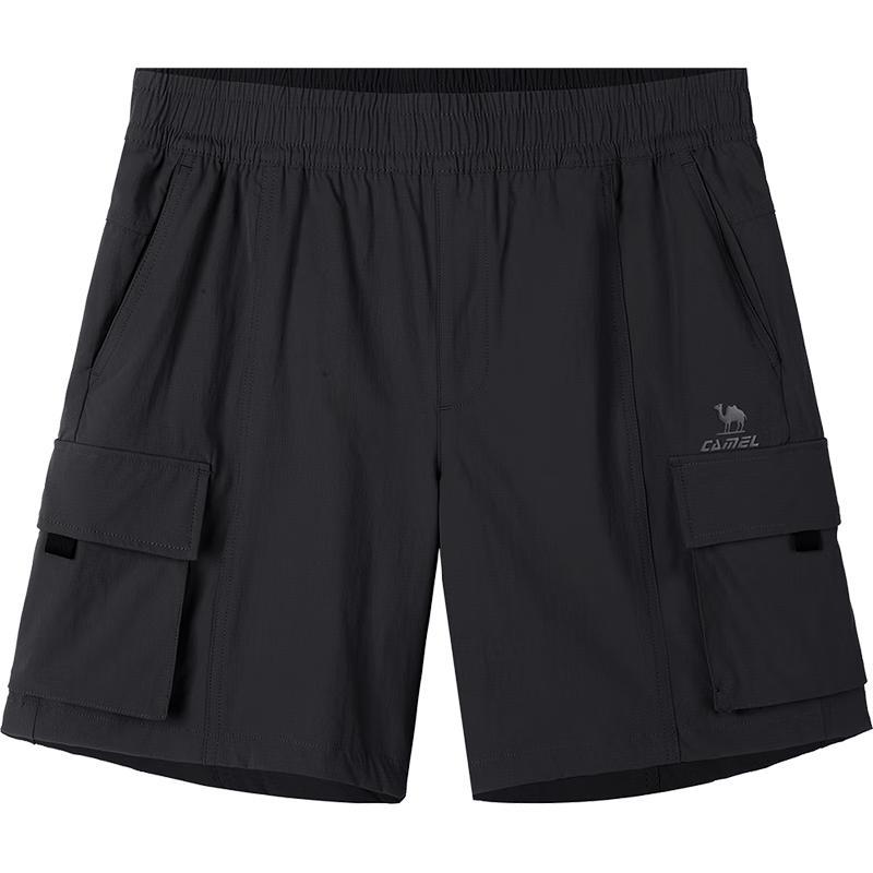 CAMEL Quick-Dry Outdoor Cargo Shorts L