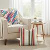 Classic Striped Cushion Cover Natural Linen Organic Fabric DoubleSided Printing Couch Pillow Covers Home Decor