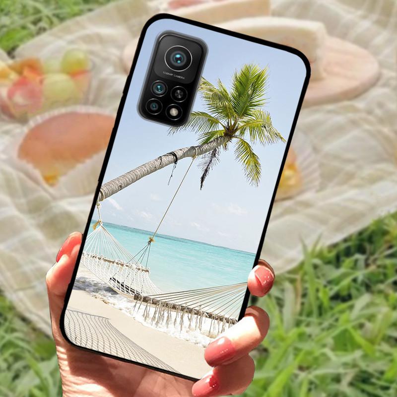 For Xiaomi Mi 10T Pro Case 10T Soft Silicone TPU Cartoon Painted Phone Cover For Xiaomi 10T Lite 5G Coques Mi 10i 5G Fundas Capa