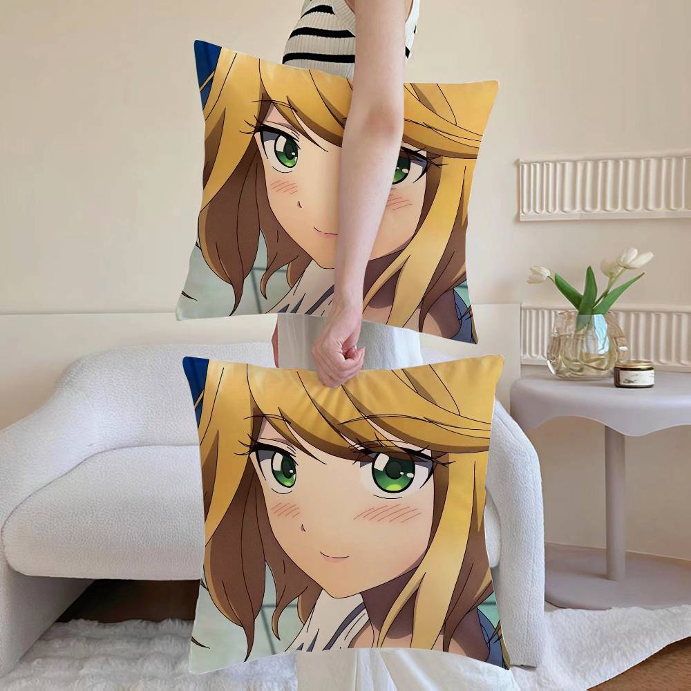 Love A-After World Domination Pillow Case Anti-dustmite Pillowcase Invisible zipper silky Sofa cushion cover