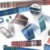 Infeel.Me Dream Weaving Washi Tape Set: 20mm Retro Grid, 6 Designs for Scrapbooking
