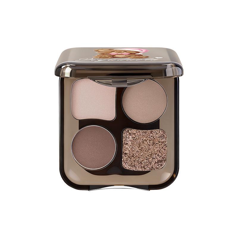 Miracle Dora Bestseller Quad: Earthy Matte & Shimmer Eyeshadow Palette with Under-Eye Glitter